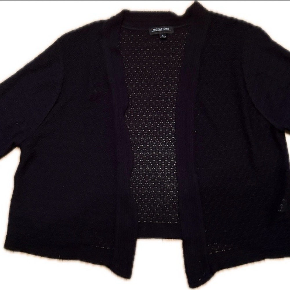 Notations Black Women's Cardigan Sweater - Picture 11 of 11